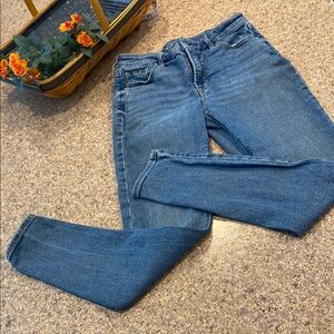 Old Navy High Rise Rockstar Super Skinny Blue Jeans Secret Slim Pockets 4